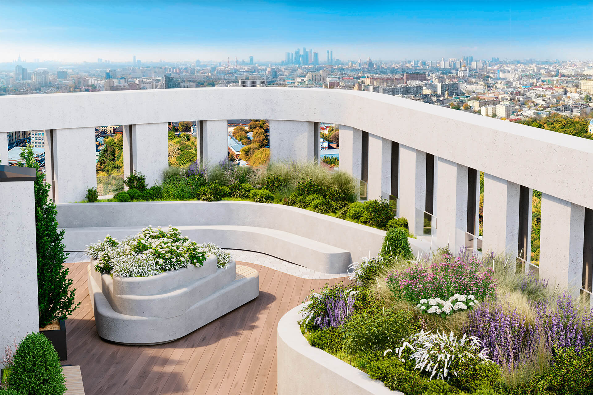 Эксплуатируемая кровля